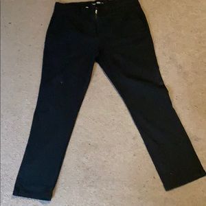 Men’s black khakis